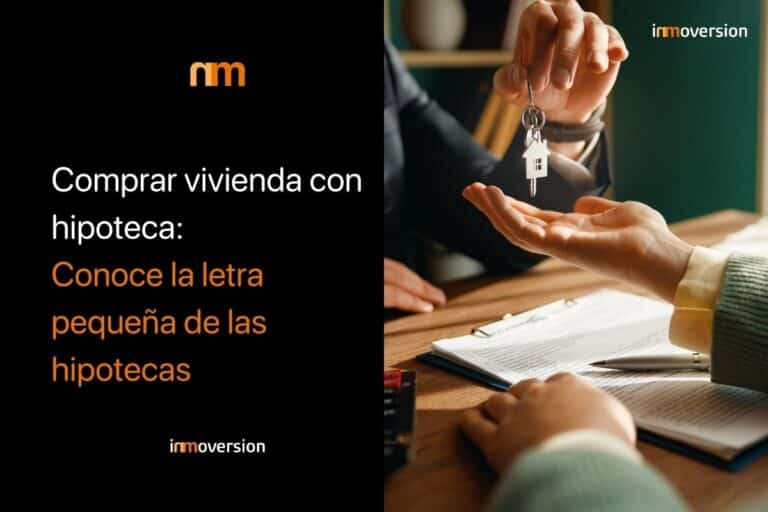 comprar vivienda con hipoteca inmoversion