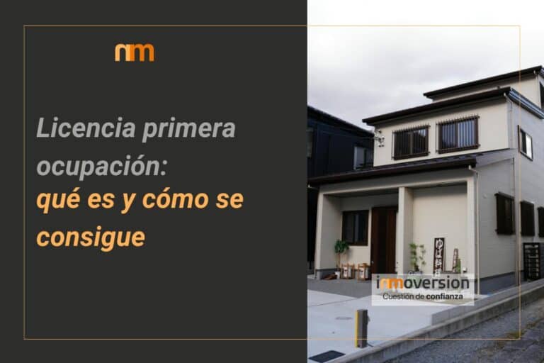 Licencia primera ocupacion