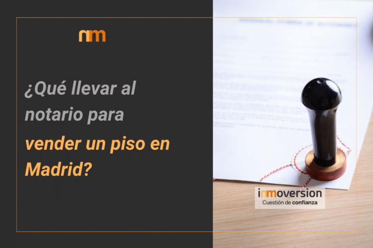qué llevar al notario para vender un piso en Madrid